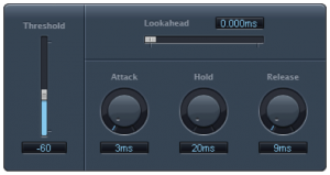 Figure 7.18 Gate (Logic Pro)