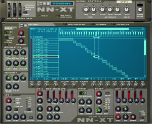 Figure 6.41 Synthesizer functions that can be applied to samples once they have been loaded and assigned